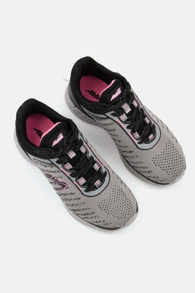 AVIA Women Avi Match Lace Up Casual Shoes, Grey Combo