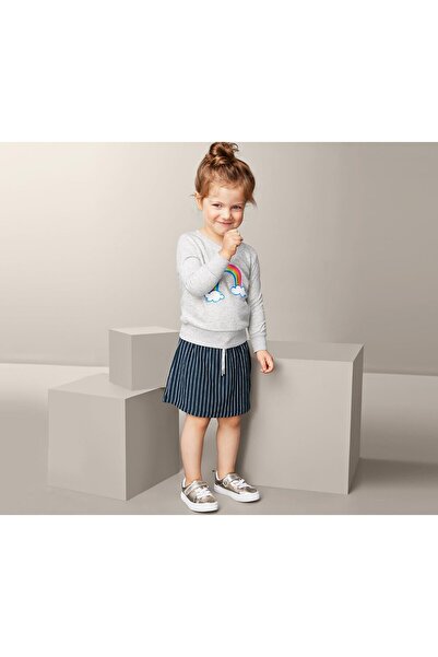 Tchibo Kids Girls Sweat Skirts, Navy