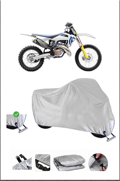 Breen Husqvarna Tc50 Lock Compatible Waterproof Durable Motorcycle Canvas-Gray