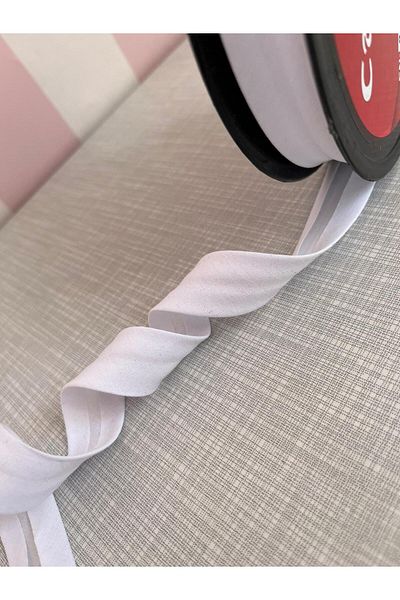 Eylülce Butik 25 Meters 2 cm Verev White Cotton Ankle