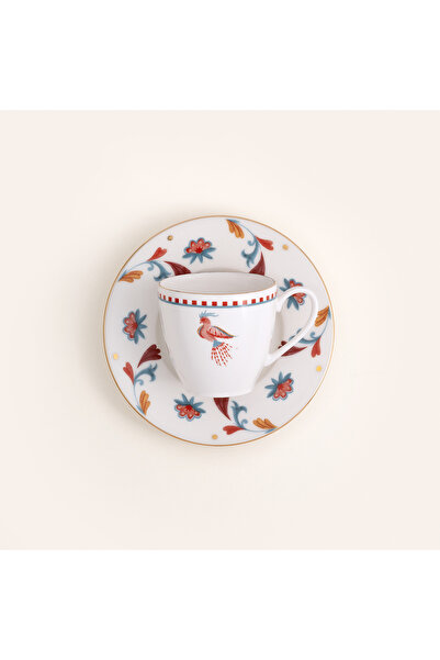 Zsa Zsa Zsu Gediz Porselen Kahve Seti 80 Ml Renkli