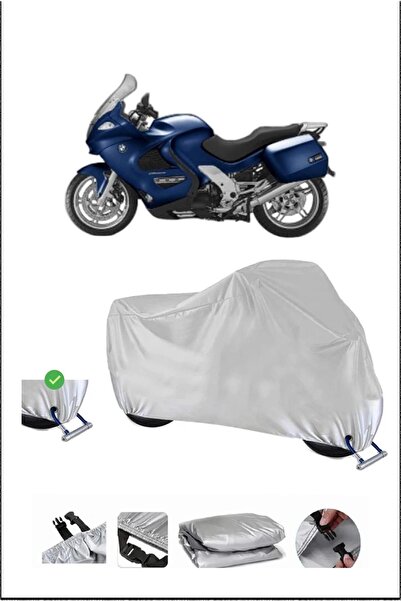 Breen قفل Bmw K1200GT متوافق مع غطاء دراجة نارية متين مقاوم للماء - رمادي