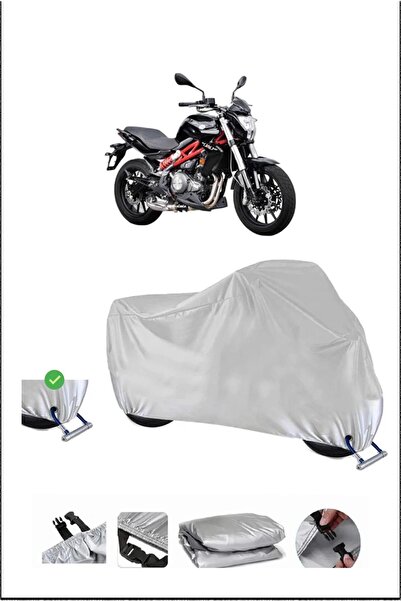 Breen Benelli Tnt250 Lock Compatible Waterproof Durable Motorcycle Tent-Gray