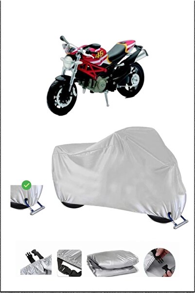 Breen Ducati MONSTER796 LOCK متوافق مع الماء ومتين للدراجات النارية - رمادي