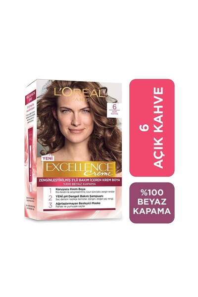 L'Oreal Paris LOREAL PARİS EXCELLENCE 6 SAÇ BOYASI-