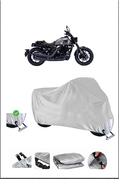 Breen Rks K-LIGHT250 قفل متوافق مع الماء ومتين للدراجات النارية - رمادي
