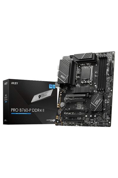 MSI Mb Pro B760-p Ddr4 Ii Socket 1700 Ddr4 5333(OC) Pci-e,m.2 Usb3.2 Hdmi,dp 1x 2.5g Lan Atx