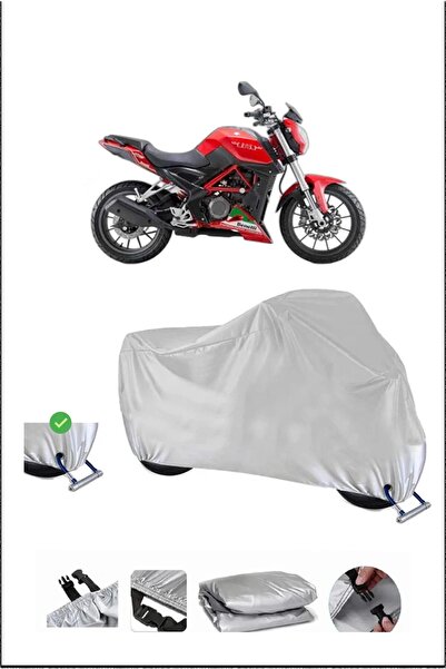 Breen Benelli TRK502 قفل متوافق مع الماء ومتين للدراجات النارية - رمادي