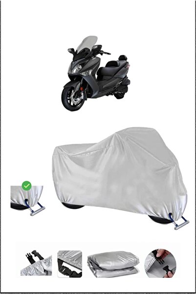 Breen Sym Joymax250I Lock Compatible Waterproof Resistant Motorcycle Tent-Gray