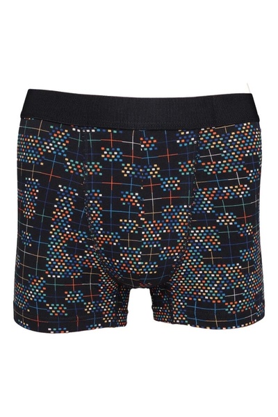 NİVEMESHOME 4480 BOXER BĂRBAȚI Lycra Bumbac cu model cu puncte L BERRAK