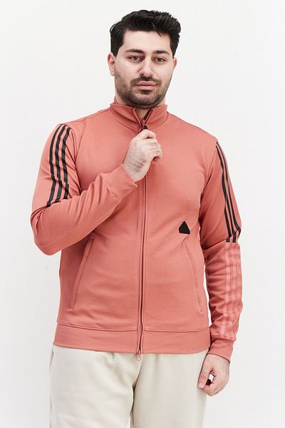 adidas Men Sportswear Fit Brand Logo Training Sweatshirts, Pink