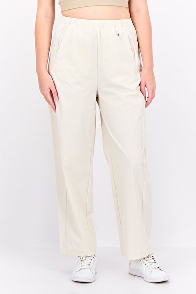 Champion Women Sportswear Fit Brand Logo Training Track Pants, Beige