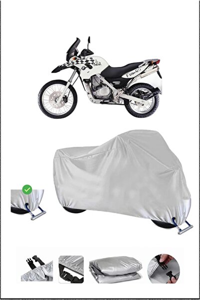 Breen Bmw F650GSDAKAR LOCK متوافق مع الماء ومتين للدراجات النارية - رمادي