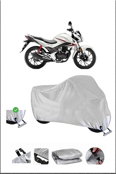 Breen هوندا CB125F قفل متوافق مع الماء ومتين للدراجات النارية - رمادي
