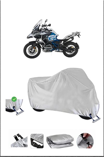Breen قفل Bmw R1200GS متوافق مع غطاء دراجة نارية متين مقاوم للماء - رمادي