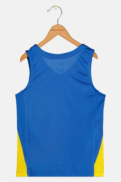 Nike Kids Boy Sportswear Fit Sleeveless Basketball Jersey, Yellow