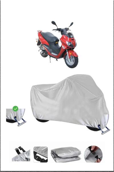 Breen قفل آسيا AS150T5A متوافق مع دراجة نارية مقاومة للماء ومتينة - رمادي