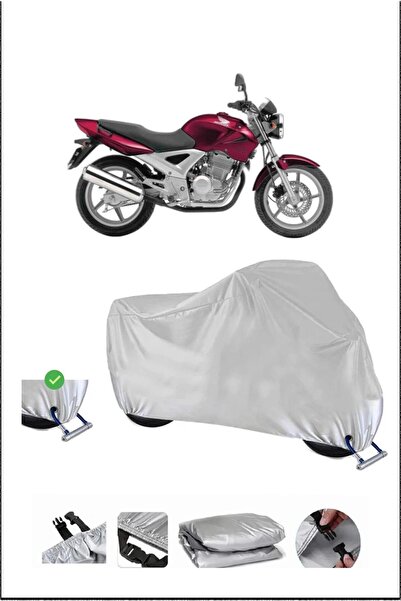 Breen هوندا CBF250 قفل متوافق مع الماء واقٍ لدراجة نارية متينة - رمادي