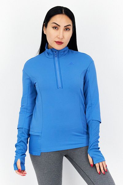 adidas Women Sportswear Fit Training Sweatshirt, Blue