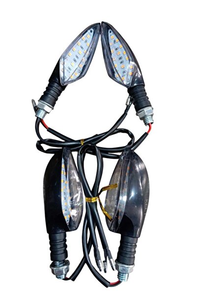 3X CG KUBA FALCON LED SİNYAL SARI IŞIK 4 LÜ TAKIM