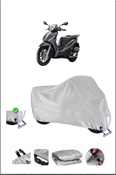 Breen Piaggio Medley150 Lock Compatible Waterproof Durable Motorcycle Canvas-...