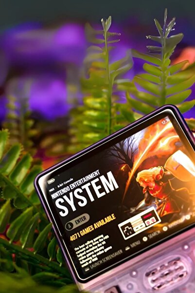 L'eDoren D-r36 3.5 Inç Ips Ekran Retro Handheld Video Oyunu Konsolu El Atarisi Mini Video Oynatıcı 21000 Oyun