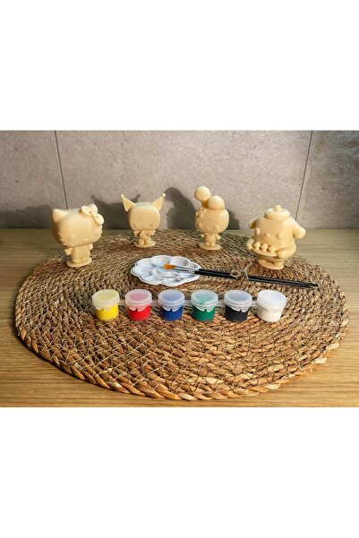 3DBASKILAR Hello Kitty Ve Arkadaşları Sanrio (KUROMİ, MY MELODY, POMPOMPURİN)...