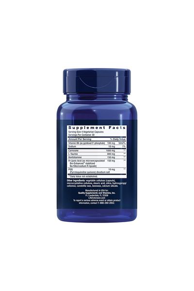 Life Extension Mitochondrial Energy Optimizer with PQQ, 120 Capsules