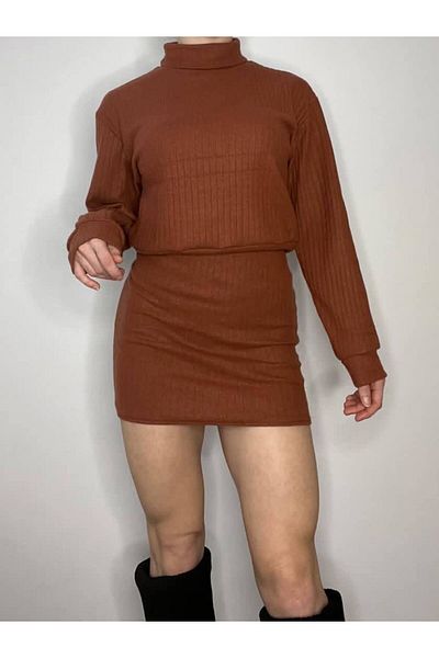MEGOMEL Rochie pulover elegantă pentru femei, bumbac, sezonieră și iarnă