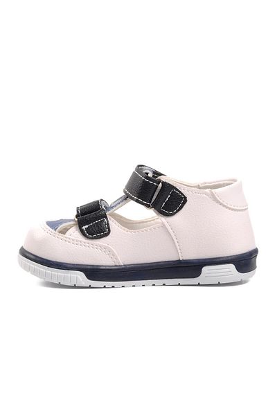 AYAKMOD White-Denim Blue Baby Casual Shoes