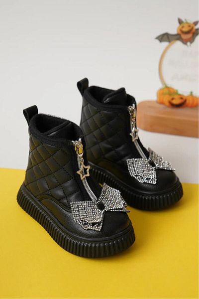 Papuçcity Arzen 03074 Baby Girl Bow Θερμικές Μπότες