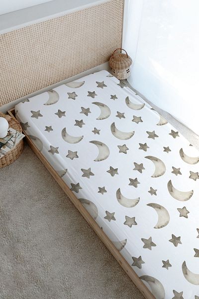 Tuğba Kuğu Flat Sheet with Lion Print for Baby Series