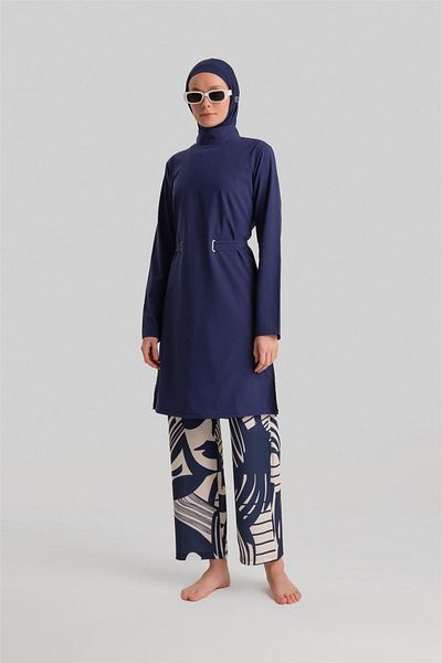 Armine Μπλε μπλέ Μαγιό Hijab - 24Yd8907