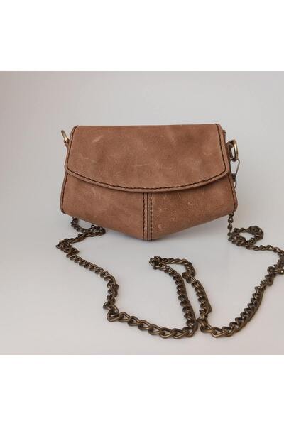SOFT A Leather El Yapımı Hakiki Deri Kadın Omuz Çanta