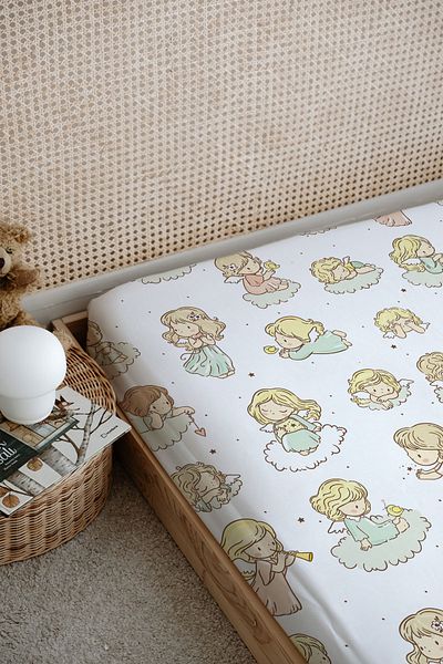 Tuğba Kuğu Dream Big Printed Flat Sheet - Iconic Series