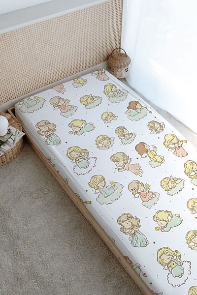 Tuğba Kuğu Dream Big Printed Flat Sheet - Iconic Series