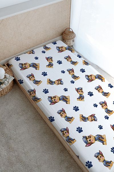 Tuğba Kuğu Ryder Paw Patrol Printed Flat Sheet - Cartoon Series