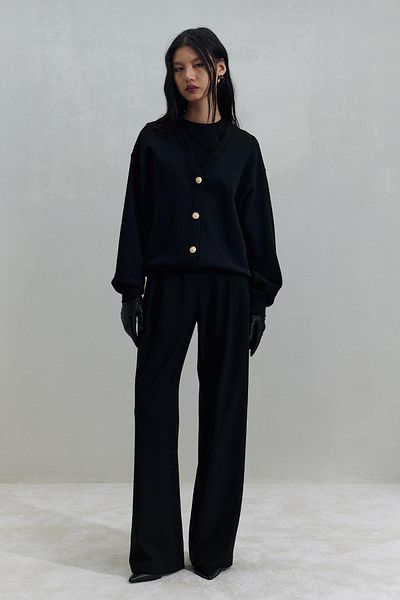Suud Collection Черна базова жилетка Homie