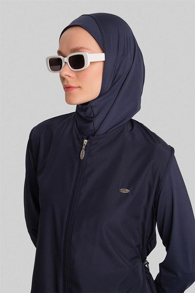 Armine Μαγιό Navy Blue Hijab - Μοντέλο 24Yd8611