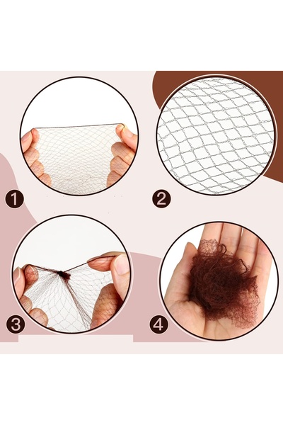 Transformacion 12 Невидима коричнева сітка для волосся - 720099