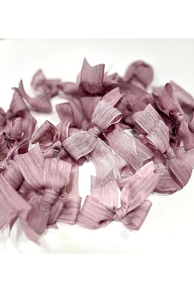 Nikah Şekeri Market 25 Pieces Nopeli Ribbon Linen - Ready Decorate Gift, for Engagement and Wedding