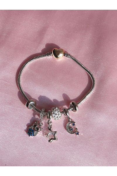 Reorah Collection Night Charm Bracelet