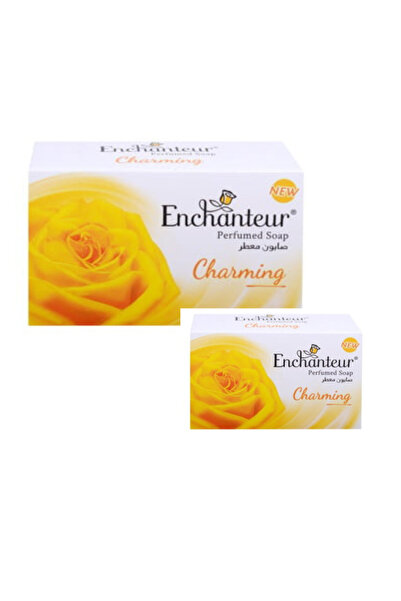 ENCHANTEUR حبتين إنشانتر صابون ساحر بخلاصة الحمضيات وخشب الأرز 125 جم