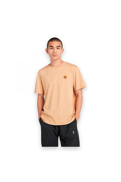 Timberland Tb0A5Rce Sleeve Woven Badge Tee Cantaloupe Unisex T-Shirt