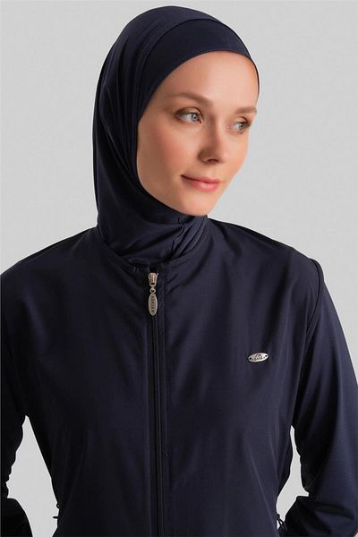 Armine Μαγιό Navy Blue Hijab - Μοντέλο 24Yd8611