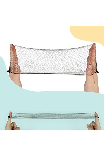 Transformacion Чорний 12 шт Стабілізатор для волосся для пучків з еластичної сітки 720098 Модель