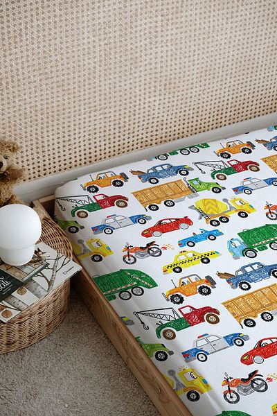 Tuğba Kuğu Iconic Series Printed Flat Sheet - Colorful Tools