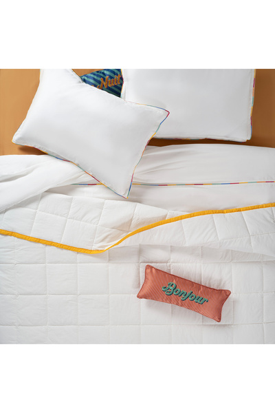 Zsa Zsa Zsu Faro Kapitoneli Kıng Sıze Pamuk %100 Pamuk Yatak Örtüsü 240x220 C...