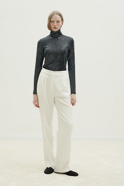 Suud Collection Black Galia Sparkling Bodysuit