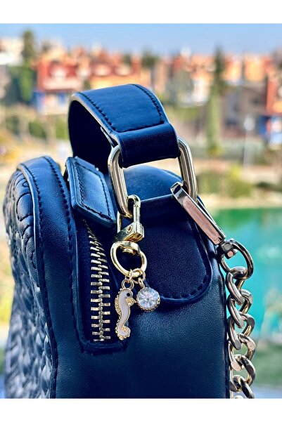 PEONY peonyofficiall Klipsli Sedef DenizAtı Altın Kaplama Tektaş Detaylı Cüzd...